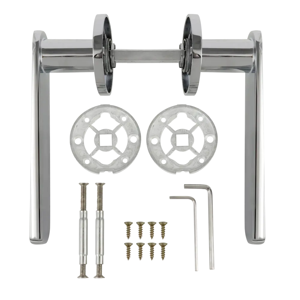 Дверные ручки Edson EDS-95B-R2, цвет хром 85168431 STLM-2157026  - Вид №1