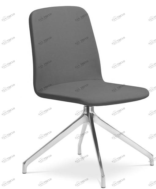 LD Seating Поворотное офисное кресло из ткани на эстакаде Sunrise 152-f70-n6