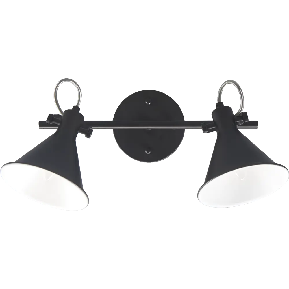 Спот поворотный Gaston 2 лампы 6 м² цвет чёрный/белый 18714271 STLM-2200181 J-LIGHT  - Вид №3