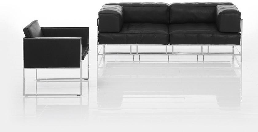 brühl Кожаное кресло с подлокотниками Easy pieces sun-id-1420883 - Вид №8