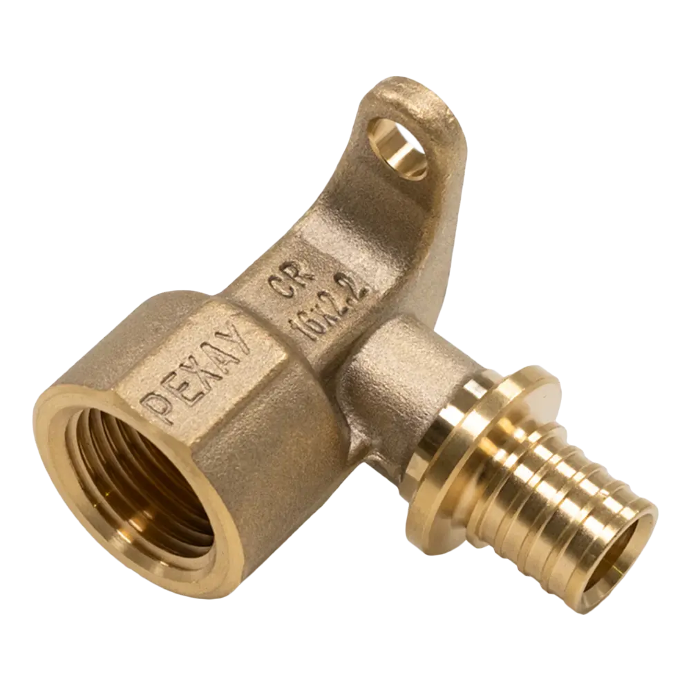 Водорозетка Рехау латунная 1/2"х16 мм для систем водоснабжения 89376600 STLM-1383996 - Вид №1