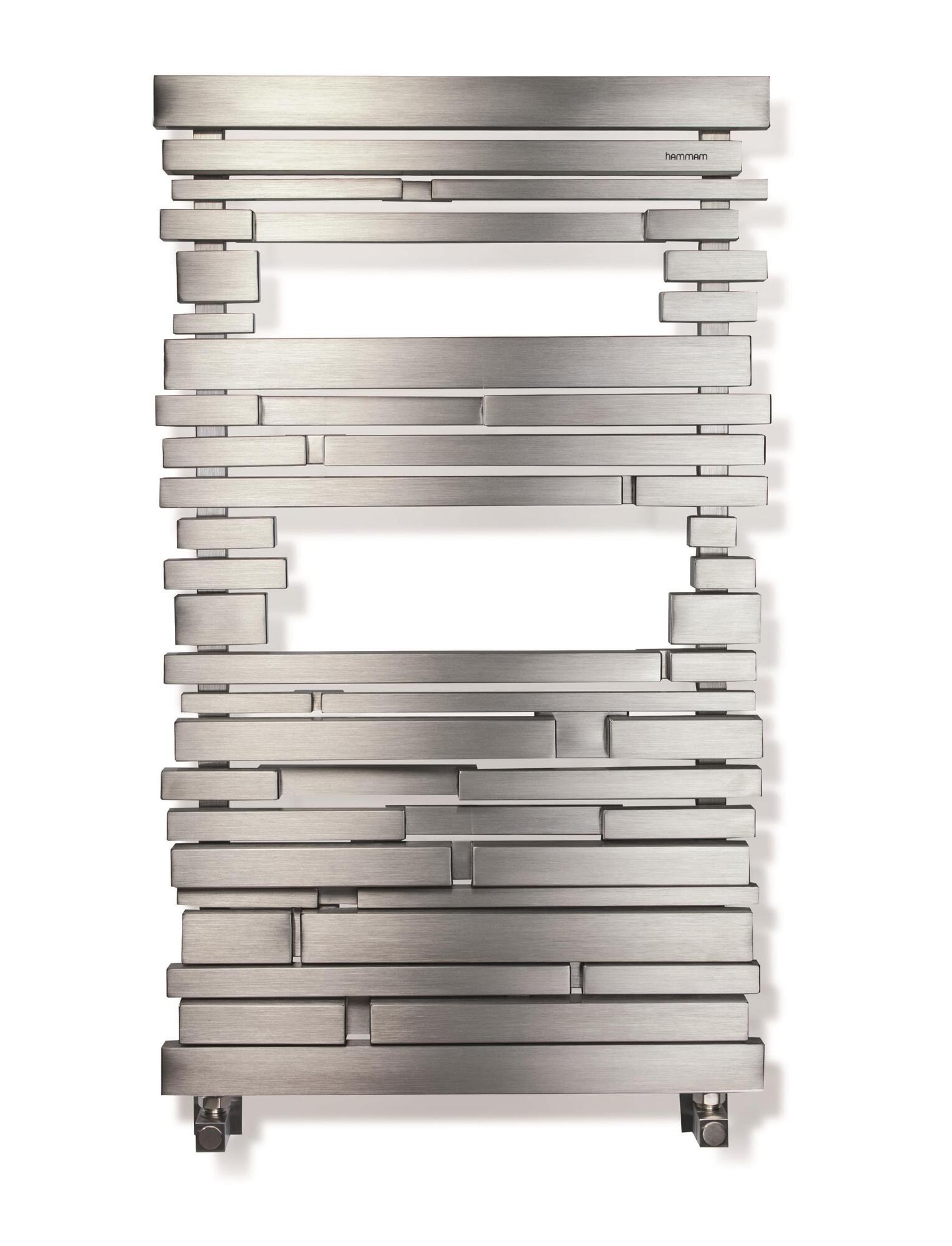 Полотенцесушитель Hammam MALIBU Stainless steel  комбинированный; электрический или водяной Сталь  - Вид №1