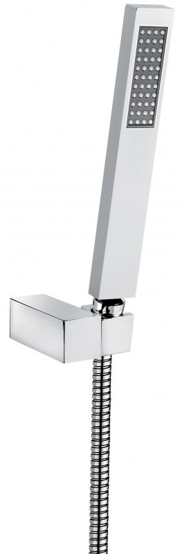 111CR Ручной душ 111: лейка, шланг, крепеж, цвет хром EMMEVI 