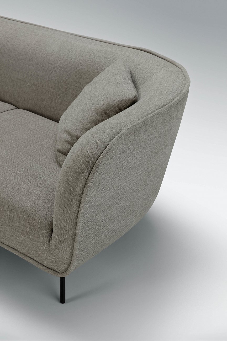 Диван Maja трехместный прямой серый SITS ДИЗАЙНЕРСКИЕ, ДИВАТ MAJA 192463 Серый  - Вид №2