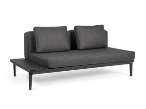 2-местный тканевый съемный садовый диван