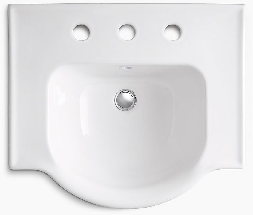 K-5265-8-K4 Напольная раковина стоящая прямоугольная Kohler  - Вид №2