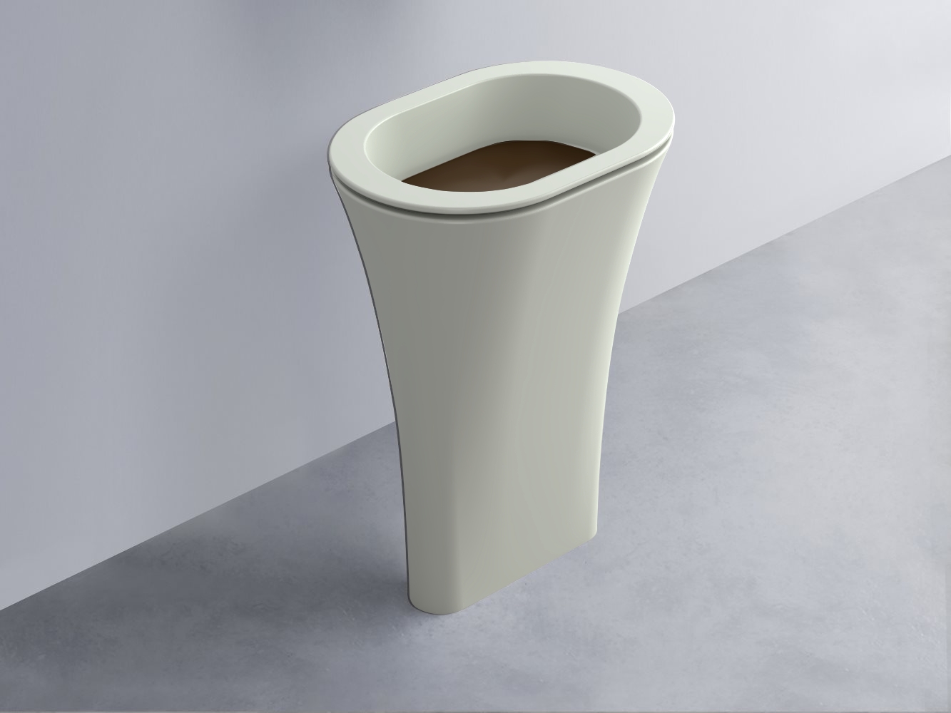 AMLA65-PM+AMPILO-CA+AMCOLO-PM Раковина Amedeo Ovale отдельностоящая cielo Enjoy + Amedeo Ceramica Cielo