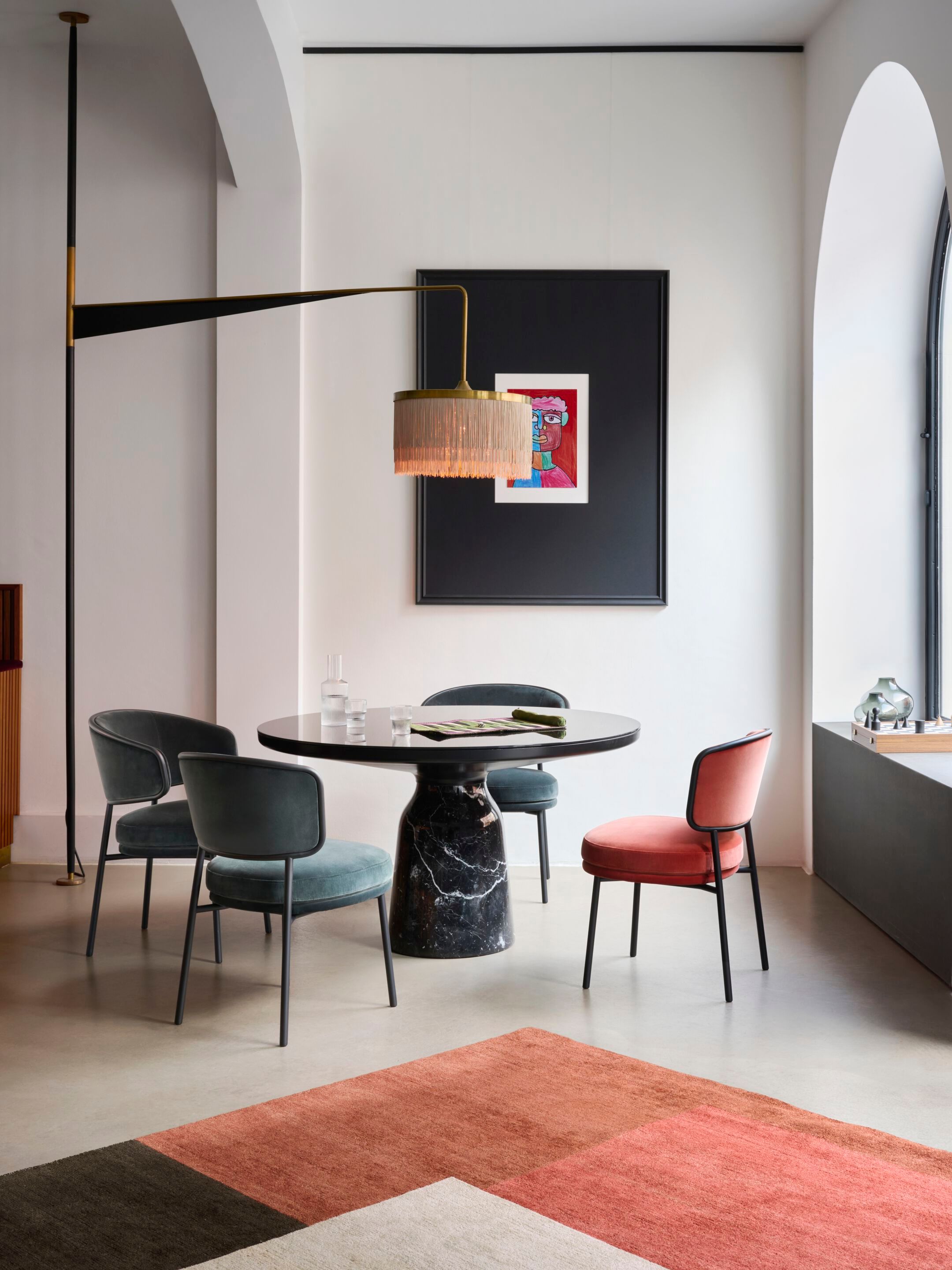 Тканевый стул без подлокотников Classicon ARISTO ARCH-00115144 - Вид №4