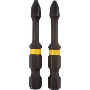 Биты ударные Dewalt PH2x57 мм, 2 шт.