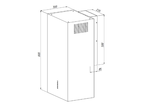 9207997 Вытяжка пристенная Akpo WK-12 Carmen WL II белый STDN-0150897 - Вид №3