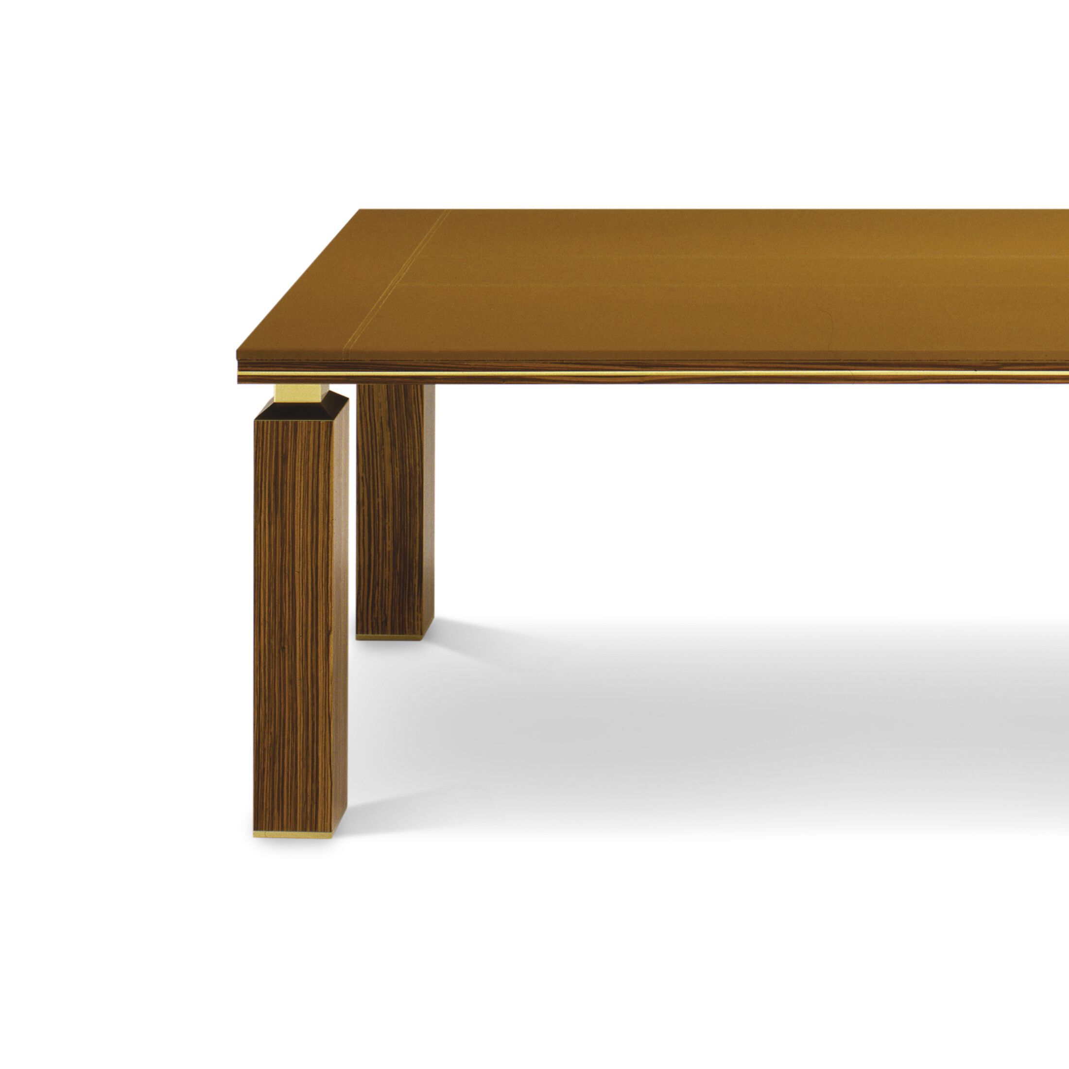 Деревянный квадратный стол для совещаний с кожаной столешницей i 4 Mariani ARCH-00028837 - Вид №1