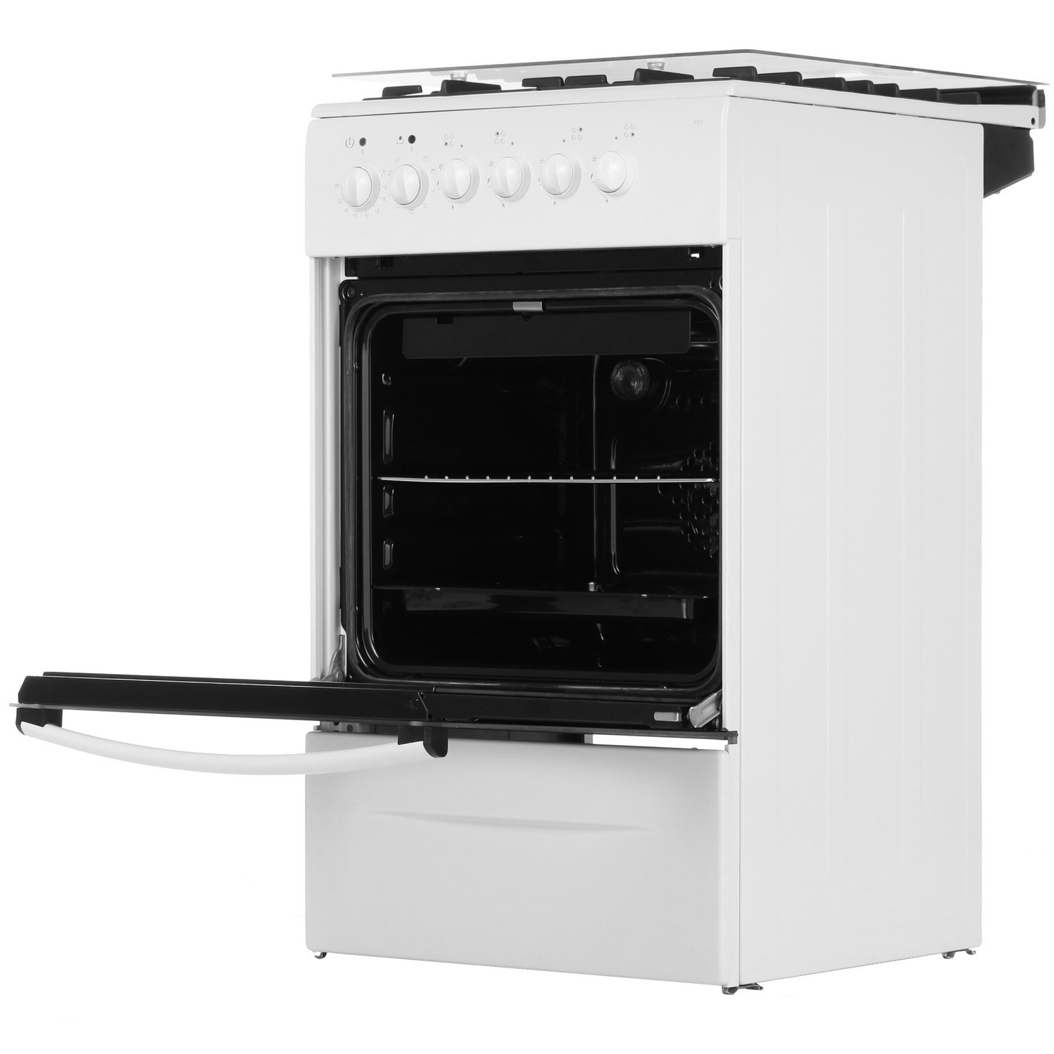 1227564 Комбинированная плита DARINA 3311 W белый STDN-0017413 - Вид №4