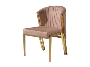 Бархатный мягкий стул