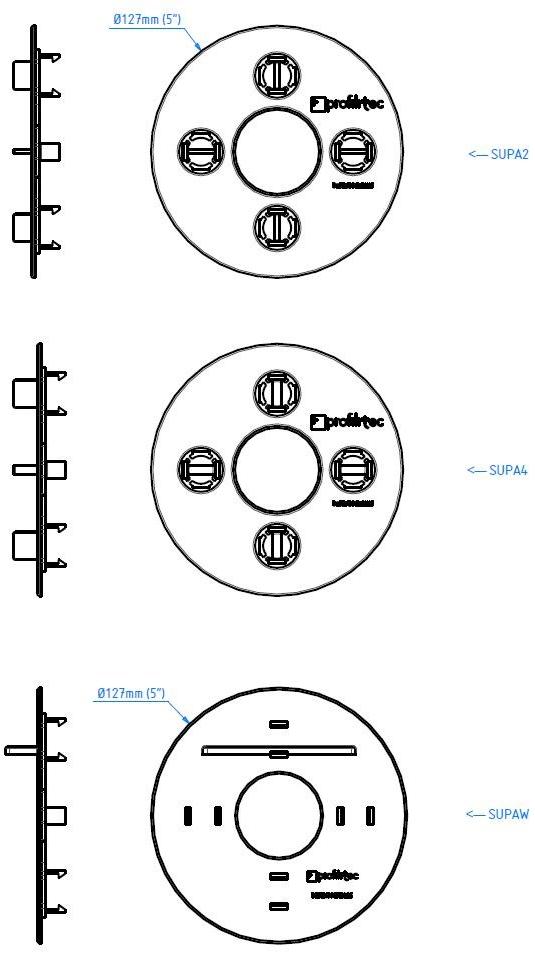 PROFILITEC Съемные створки для устройства фальшполов sun-id-1450486 - Вид №2