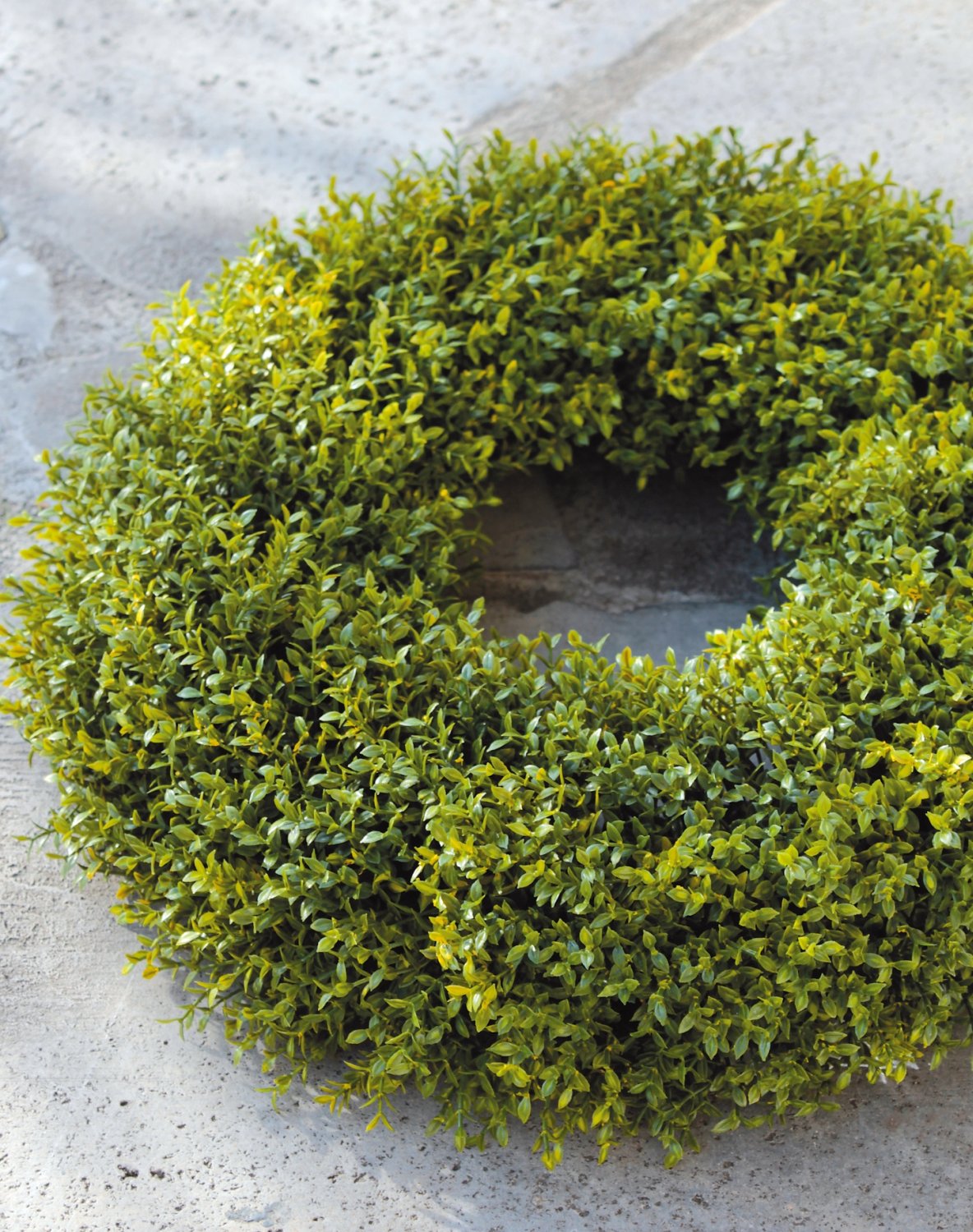 1034 883 a3 Венок из искусственной травы, синтетический материал, Ø 37 см, зеленый H-andreas 