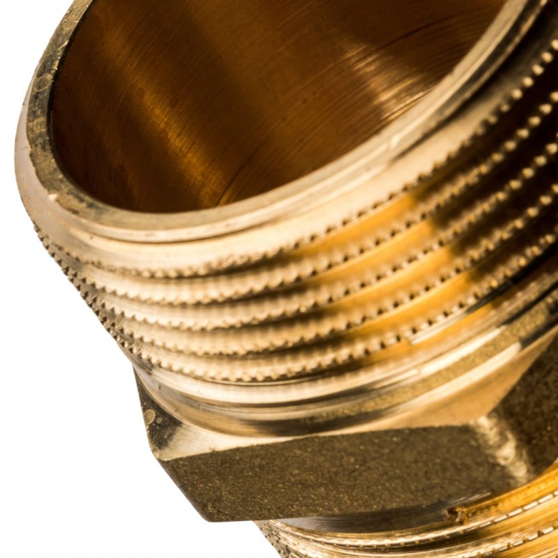 Ниппель НН 1 1/4" латунь STOUT SFT0003114114 - Вид №2