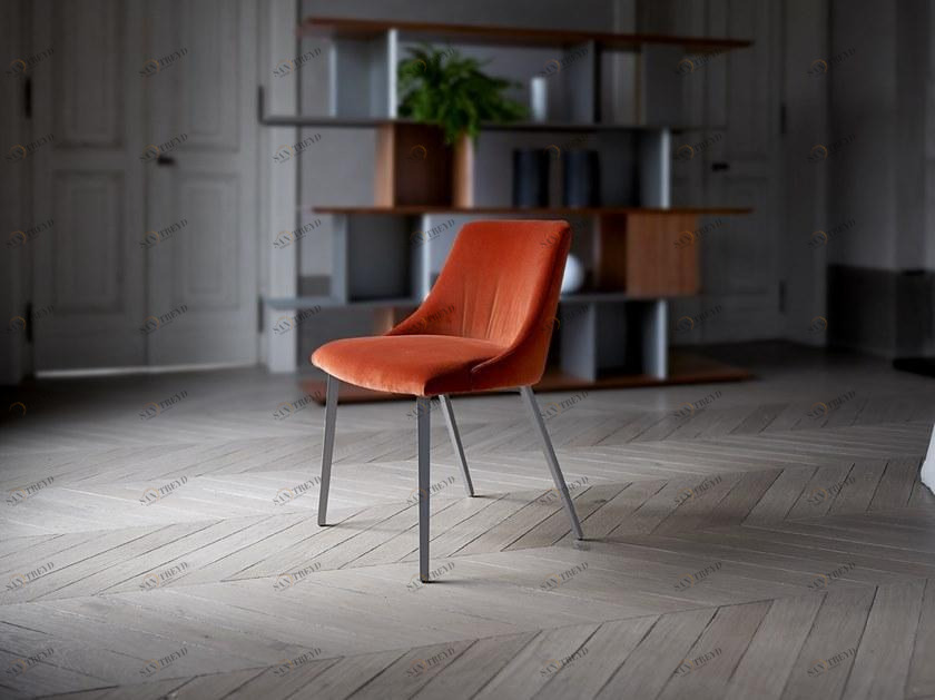 Ronda Design Мягкое бархатное кресло Asana sun-id-1448018