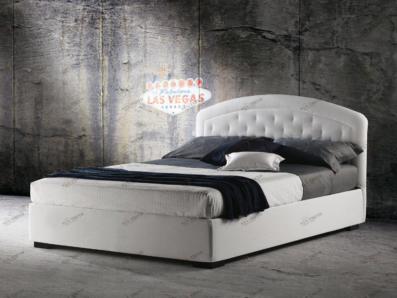 Milano Bedding Съемная тканевая кровать с мягким изголовьем sun-id-1427677