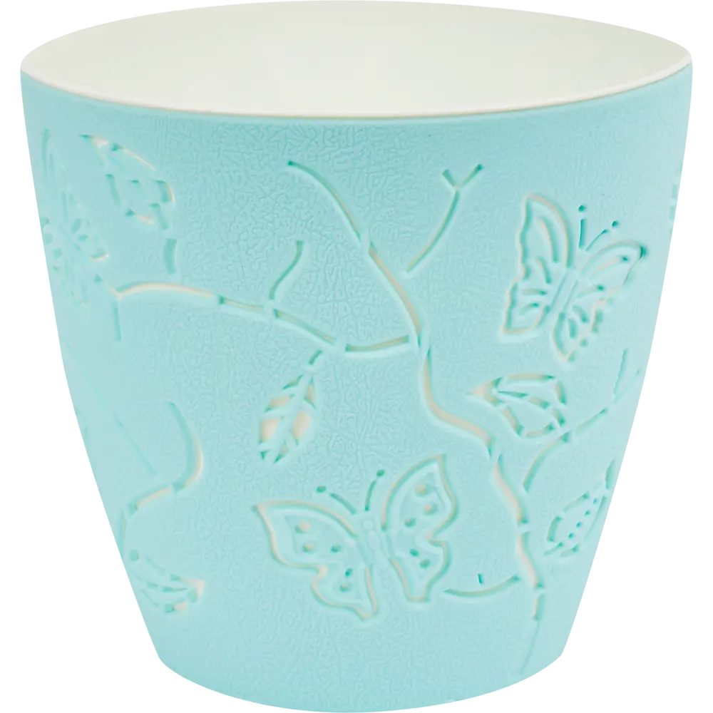Горшок Butterflies ø 115 мм 0.7 л голубой Santreyd STLM-2141216