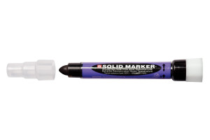 17845090 Маркер Solid на твердой основе, тонкий, черный, стержень 8мм XSCS 49 SAKURA