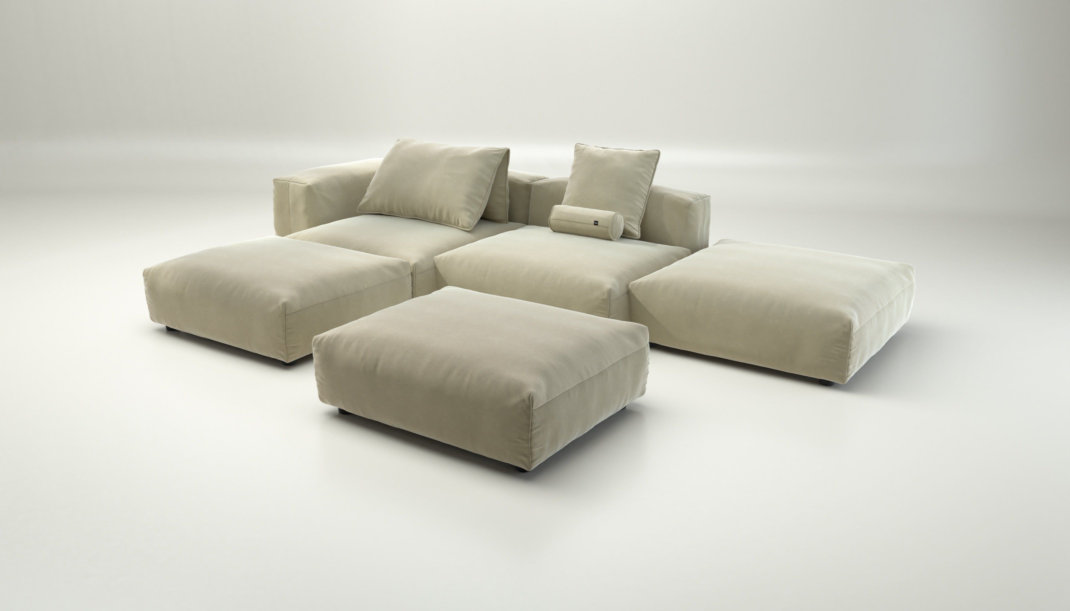 Двухсторонний модульный диван vetsak Suave ARCH-00024041 - Вид №11