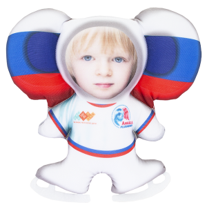 LVY020 Игрушка-подушка Чебусашка