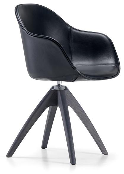 Alias Кожаное кресло с подлокотниками New lady 07f - Вид №2