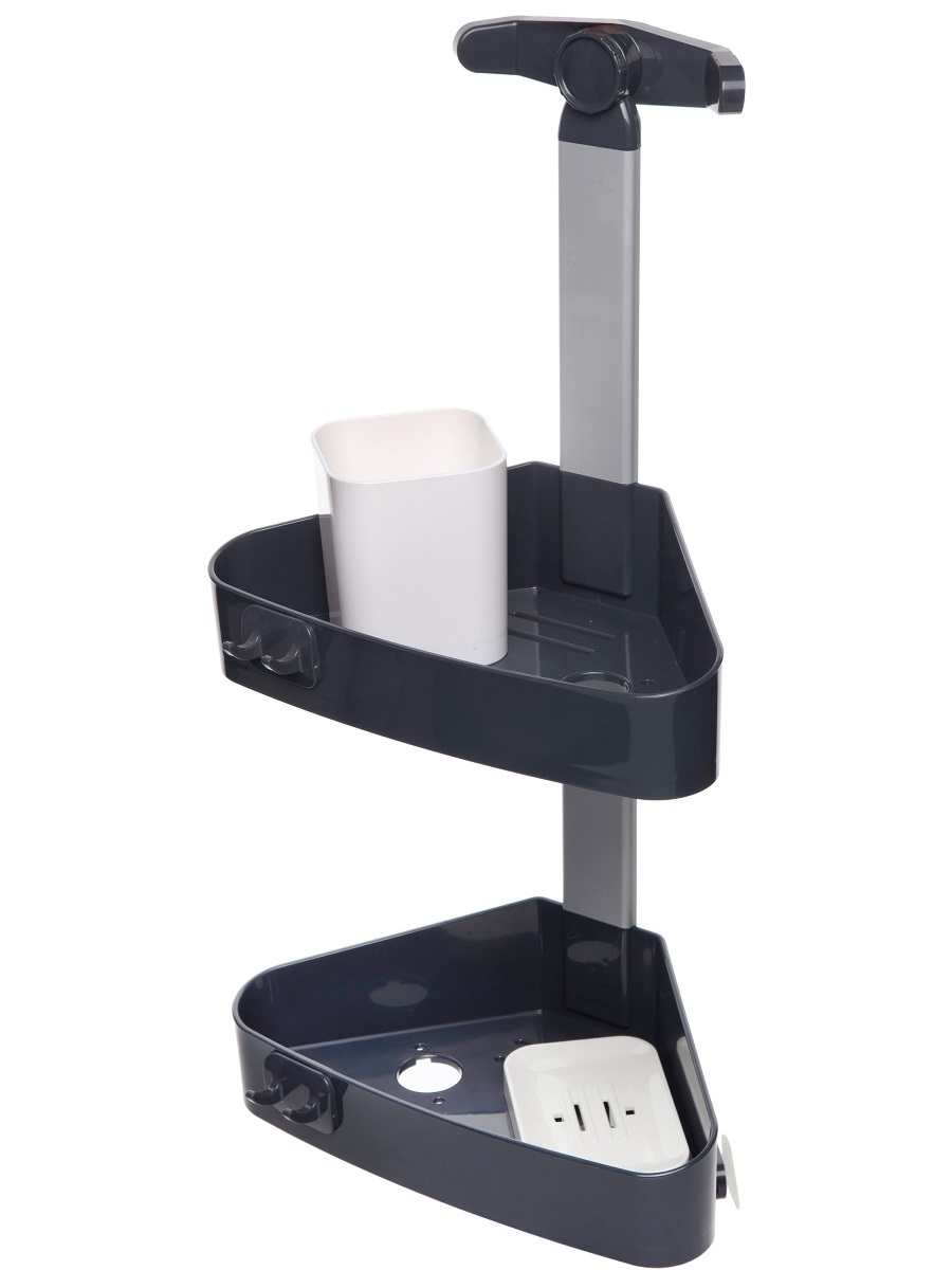 Полка для душа Wily Anthracite/White NAVAKO 10068 - Вид №1