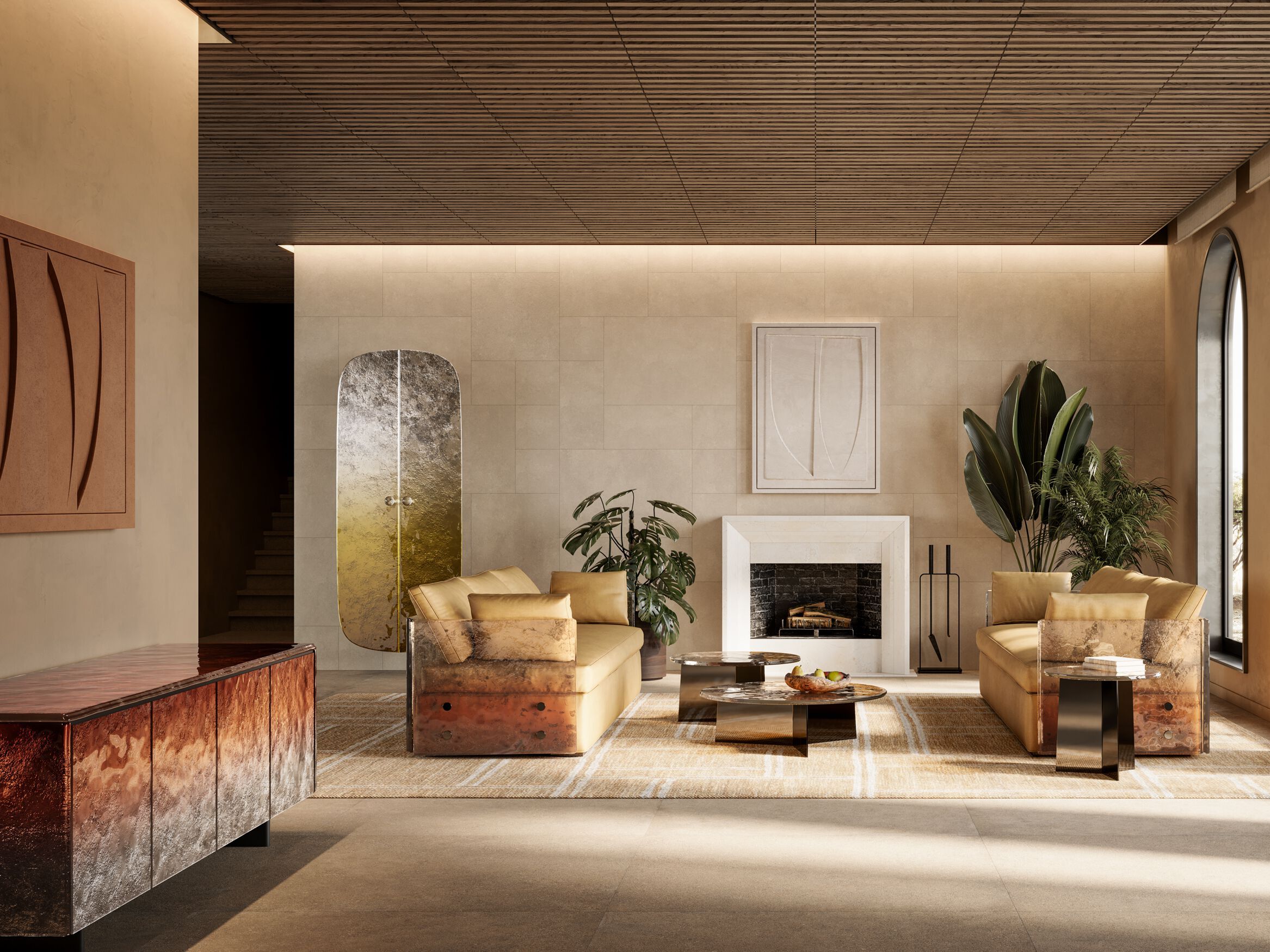 Стеклянный шкаф со встроенным освещением ARTE VENEZIANA Melt ARCH-00119155 - Вид №4