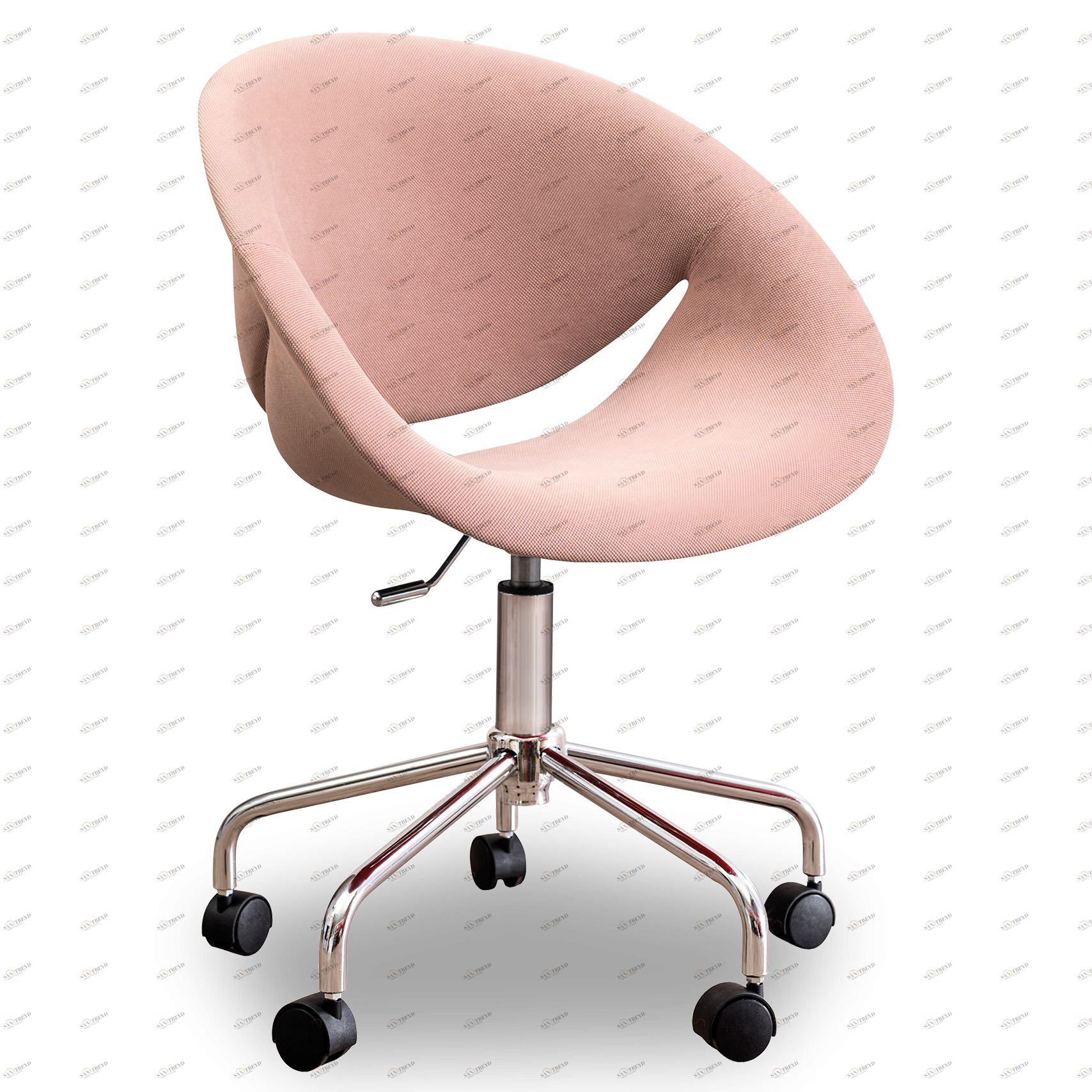 Рабочее креcло на колесах светло-розовое Relax CILEK  00-3832274 Бежевый Santreyd 