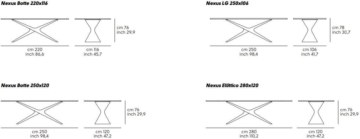 Midj Овальный стол из baydur® sun-id-1348303 - Вид №9