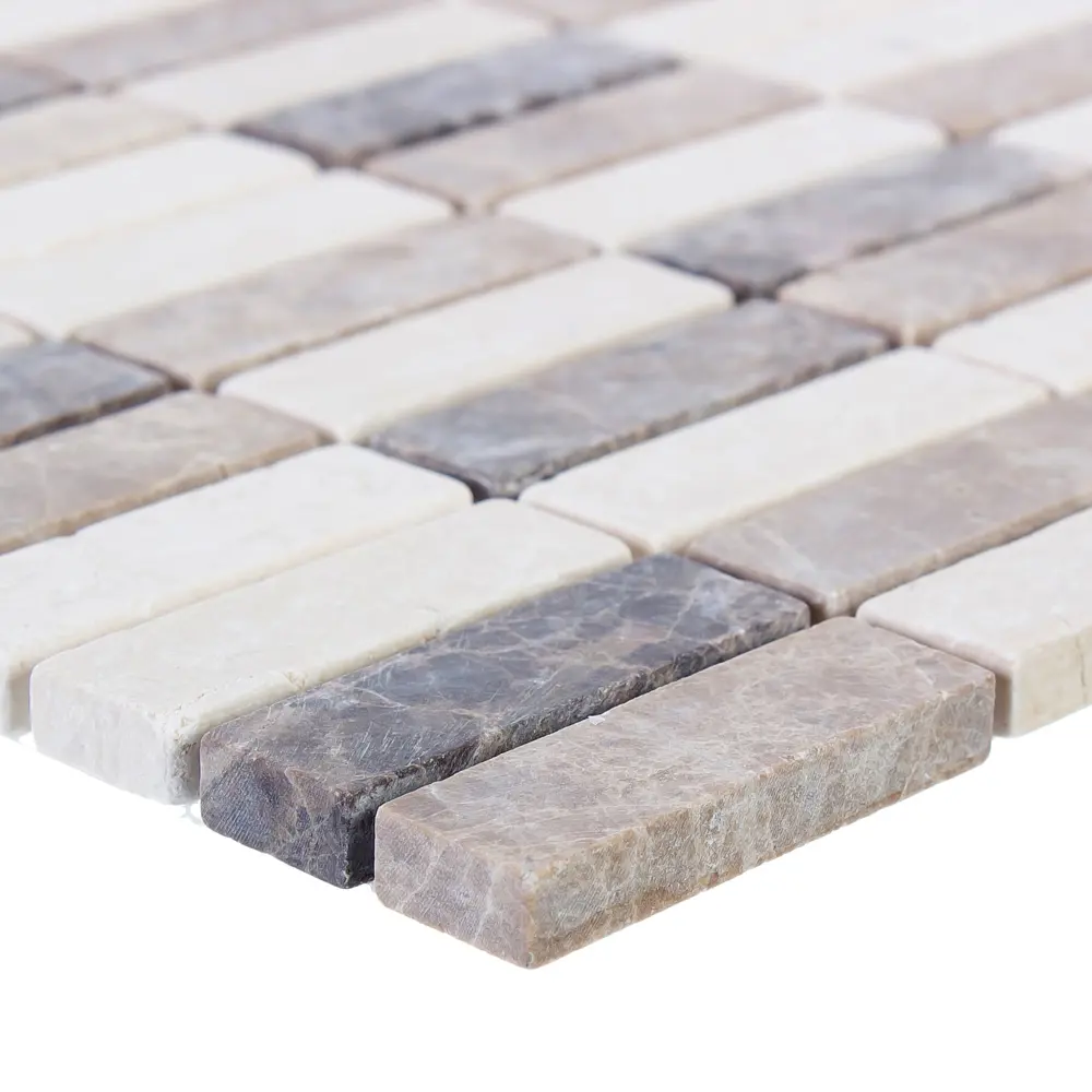 Мозаика мраморная Artens Stripes 30.5x29.8 см цвет коричневый 18731581 STLM-2158919 - Вид №3