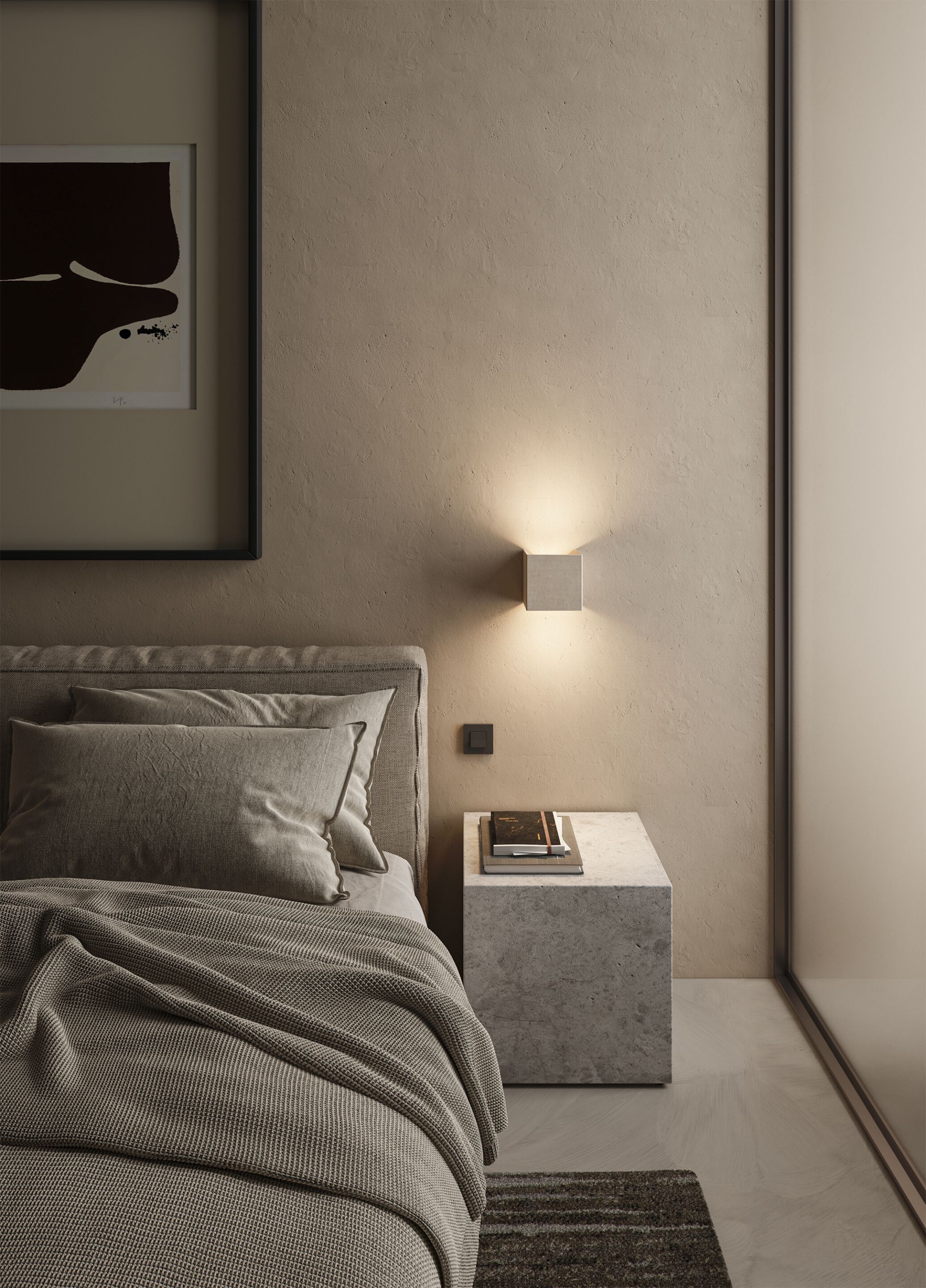 Бетонные светодиодные наружные настенные светильники Karman COBU ARCH-00050718 - Вид №1