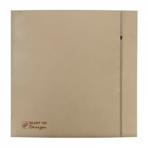 Накладной вентилятор Soler Palau SILENT-100 CRZ CHAMPAGNE DESIGN 4C
