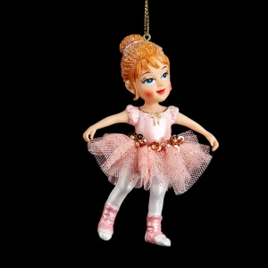 91471062 Елочная игрушка Юная балеринка Erichkrause decor 59337 43 см х 29 см розовый STLM-0952536