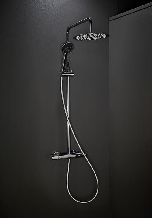 1381820 Крыша Душ Mix Slim Round 150Cc Хром С Ø250 M ... Hafa  Хромированный 