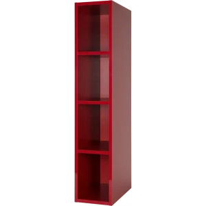 Каркас навесной открытый декоративный Delinia Аша 20x35x102.4 см ЛДСП цвет красный 82520356 STLM-2059628
