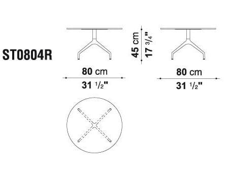 Круглый стол HPL для контракта B&B Italia Project ARCH-00045665 - Вид №1