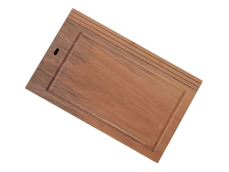 Прямоугольная разделочная доска для хлеба из грецкого ореха с канавкой Deodara Linear ARCH-00054108 - Вид №2