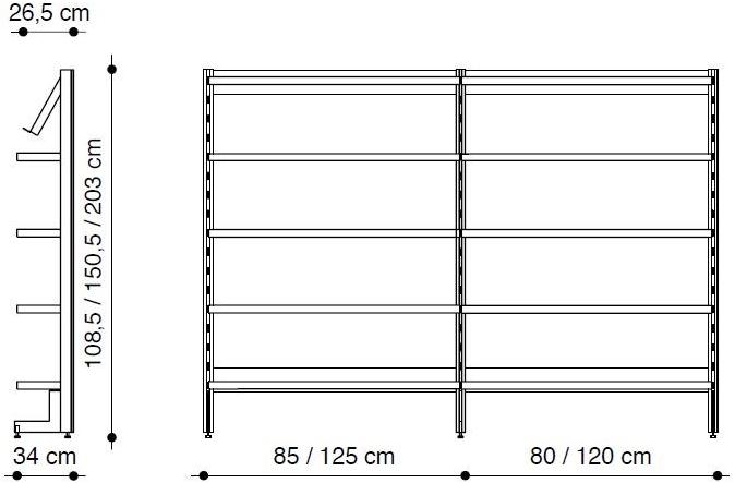 Caimi Brevetti Мебель для магазинов из алюминия Big sun-id-1471597 - Вид №7