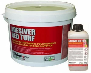 Chimiver Panseri Красная земля Incollare e tracciare erba sintetica e naturale