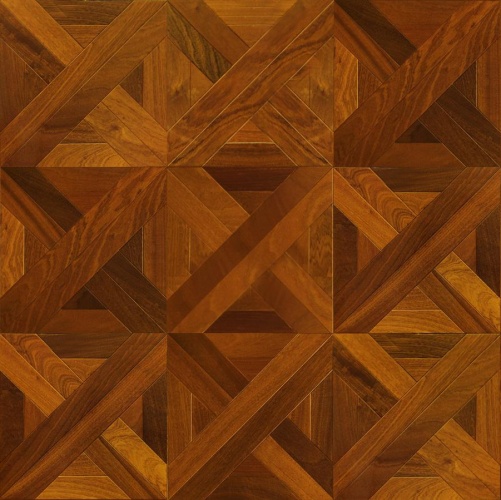 Модульный паркет Marco Ferutti Linea Linea Сапели Сапеле (Гладкая) 405х405 мм 2600600039 - Вид №5