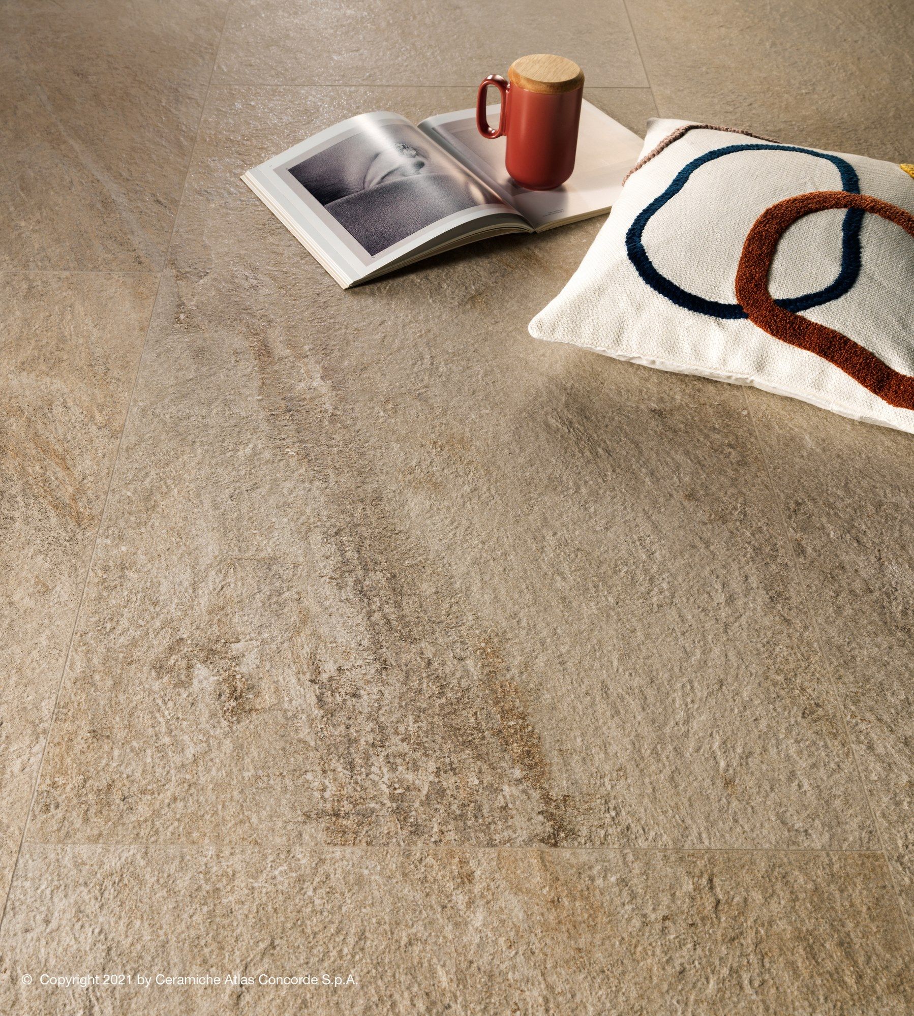 Пол / облицовка керамогранита с эффектом камня Atlas Concorde Norde ARCH-00026085 - Вид №13