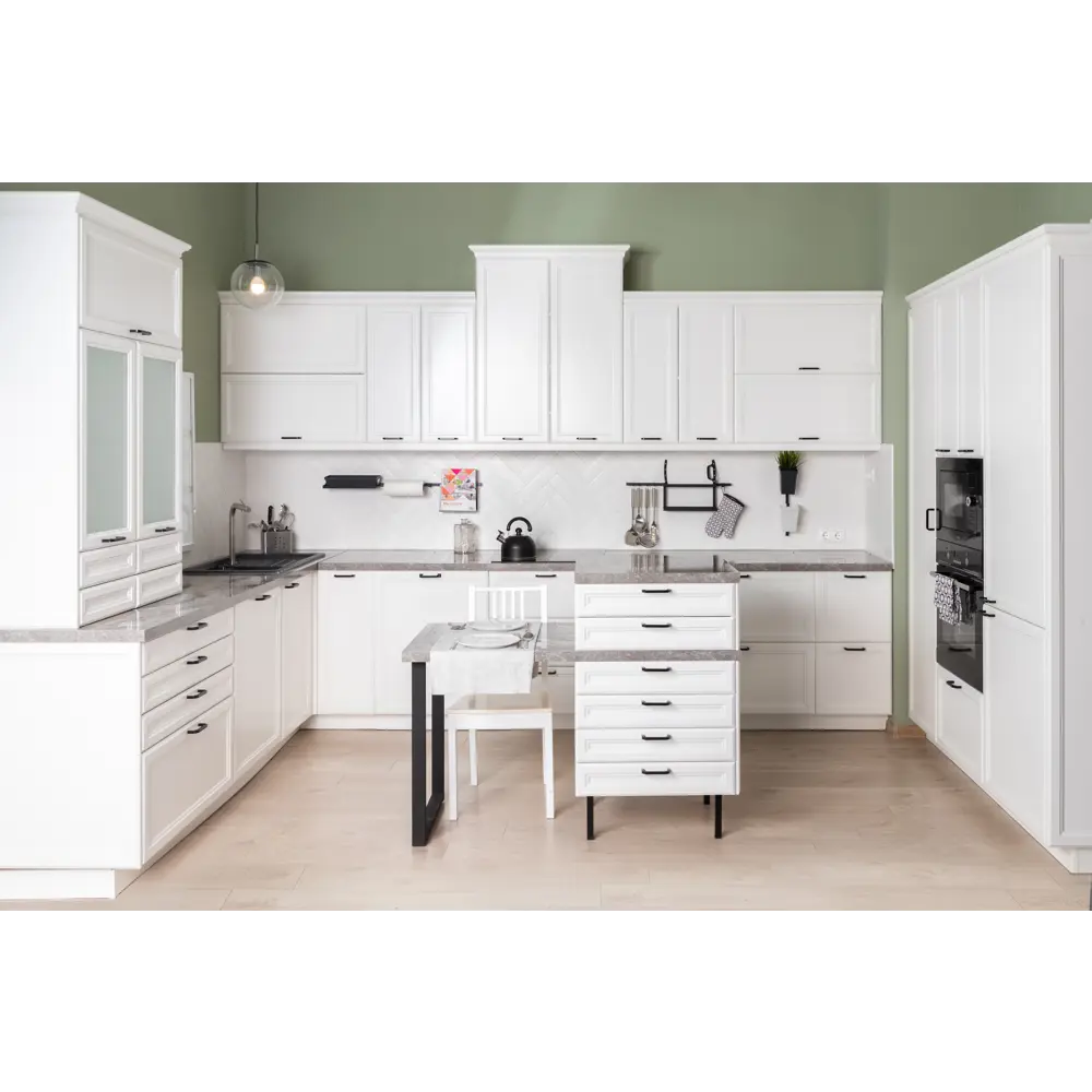 Фасад для кухонного шкафа Реш 29.7x102.1 см Delinia ID МДФ цвет белый 82011435 STLM-2178634 - Вид №9