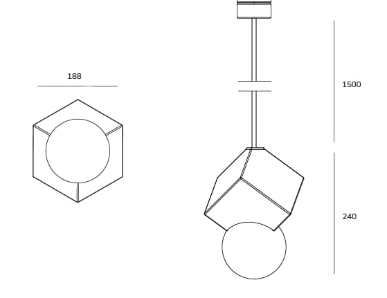 Пробка подвесной светильник Exporlux Acoustic Lighting ARCH-00133633 - Вид №4