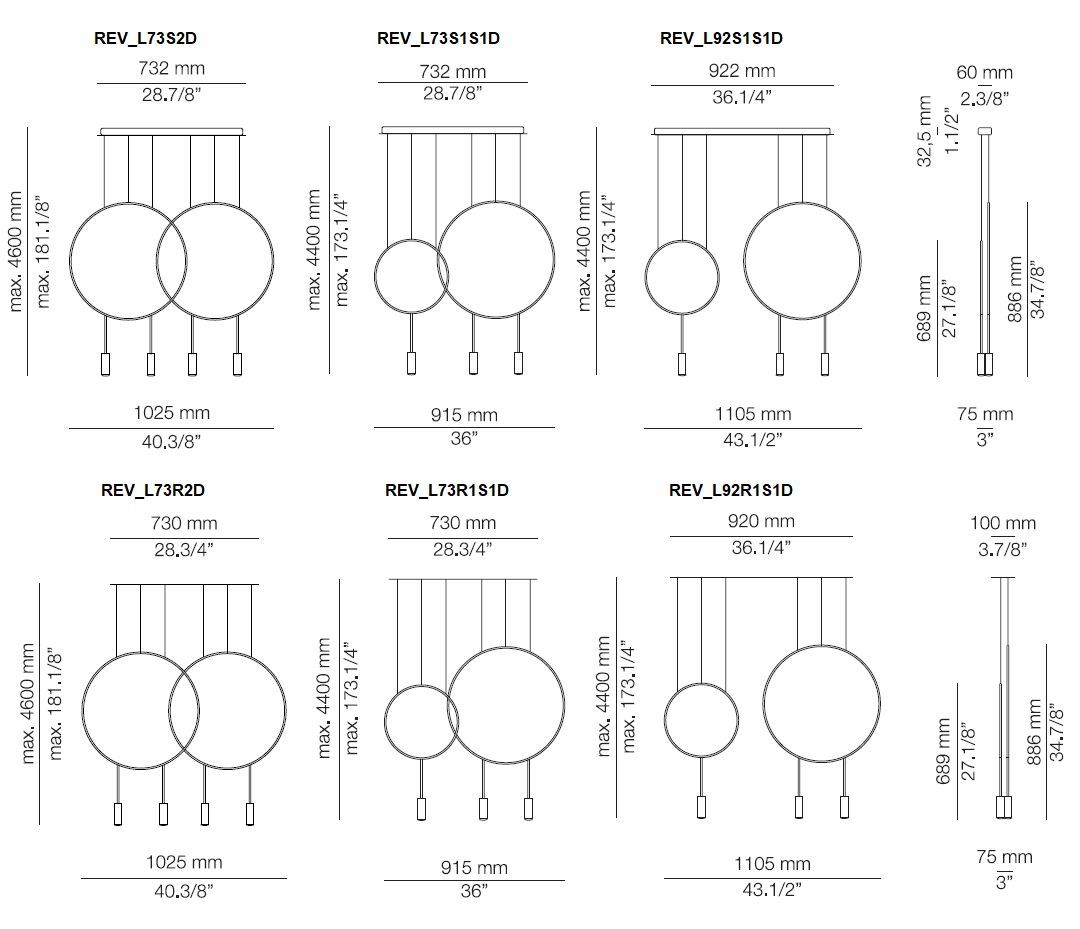 Звукопоглощающая панель светодиодная люстра Estiluz Revolta ARCH-00072251 - Вид №3