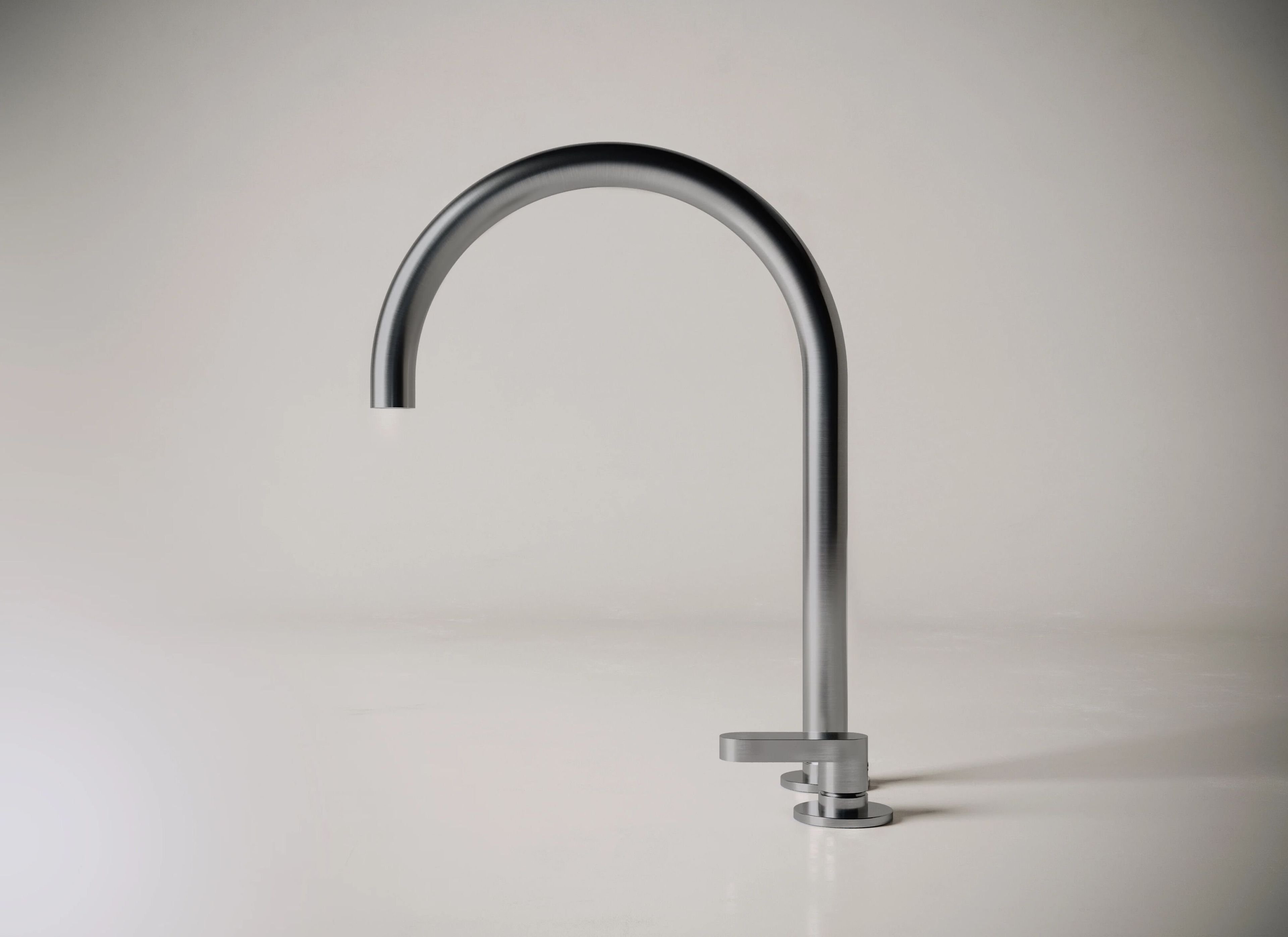 Смеситель для раковины из нержавеющей стали с поворотным горлышком COCOON John Pawson ARCH-00055268 - Вид №11