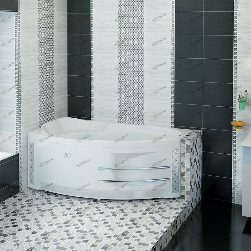 Акриловая ванна София (левосторонняя), каркас Radomir 201011223