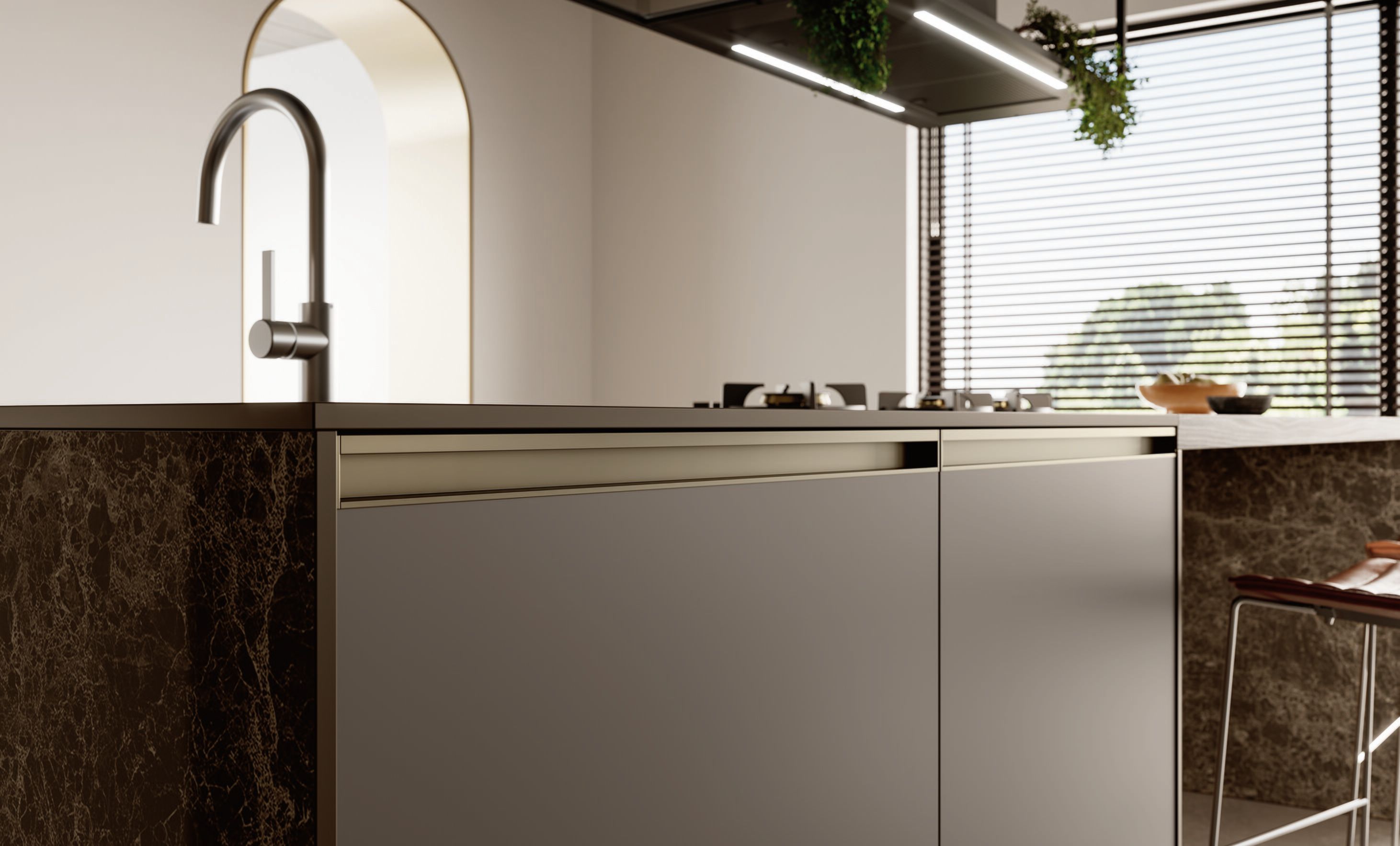 Встроенная кухня Febal Casa Modula ARCH-00140763 - Вид №3