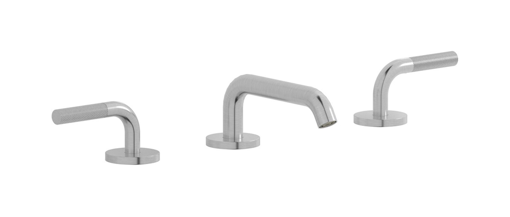 Смеситель для раковины с 3 отверстиями для пола с автоматическим сливом IB промышленность ARCH-00091075 - Вид №12